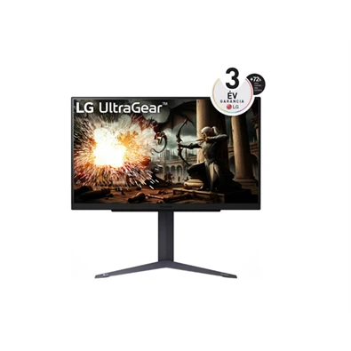 LG 27" 27GS75Q-B QHD IPS 180Hz HDMI/DP gamer monitor