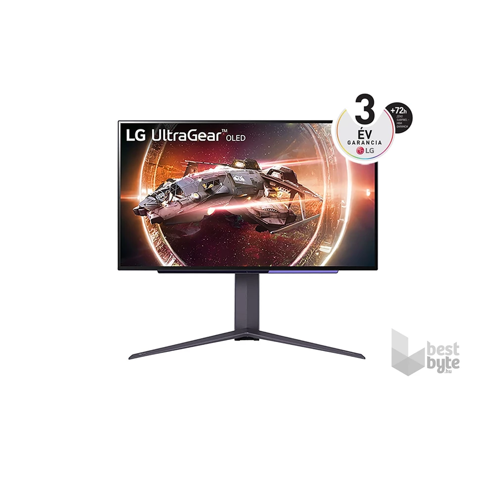 LG 27" 27GS95QE-B UltraGear QHD 240Hz HDMI/DP OLED gamer monitor