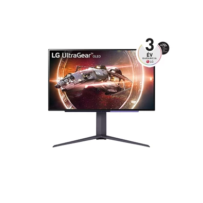 LG 27" 27GS95QE-B UltraGear QHD IPS 240Hz HDMI/DP OLED gamer monitor
