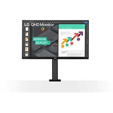 LG 27" 27QN880-B QHD IPS 75Hz HDR10 HDMI/DisplayPort monitor