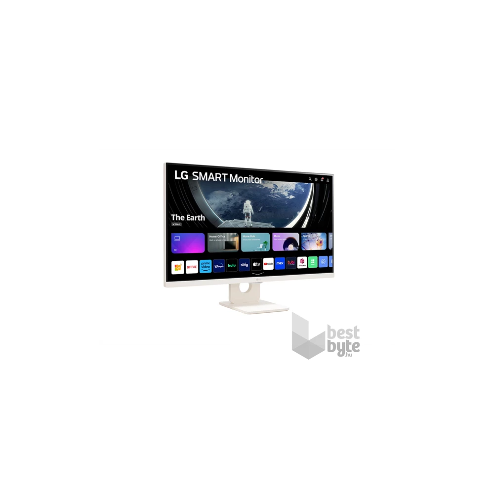 LG 27" 27SR50F-W FHD IPS HDMI/USB/Bluetooth/AirPlay smart monitor