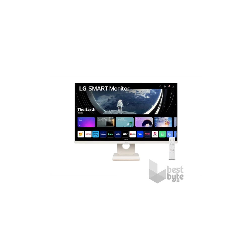 LG 27" 27SR50F-W FHD IPS HDMI/USB/Bluetooth/AirPlay smart monitor