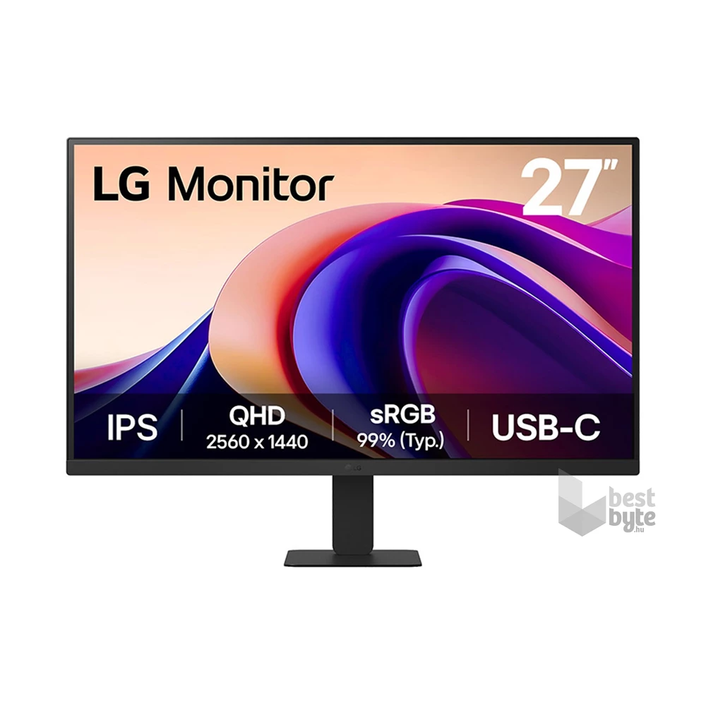 LG 27" 27U631A-B.AEUQ QHD IPS 100Hz HDMI/USB-C monitor