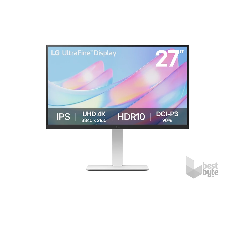 LG 27" 27US550-W.AEU 4K UHD IPS HDMI/DP monitor