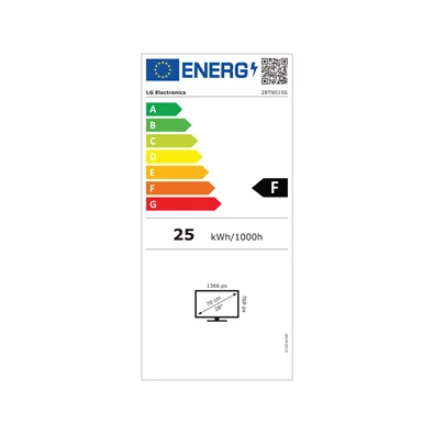 LG 27,5" 28TN515S-PZ.AEU HD ready LED Smart Wifi HDMI TV-monitor