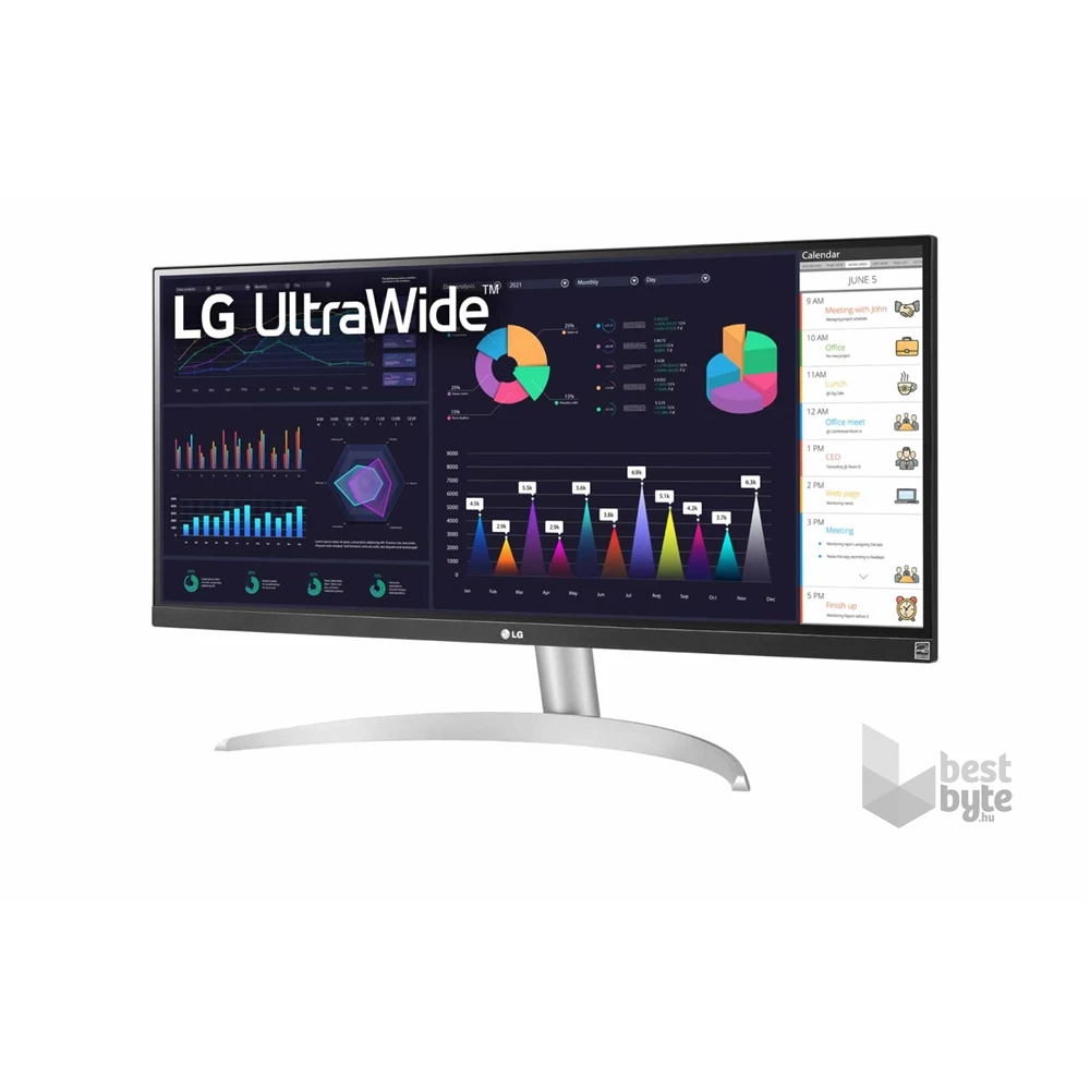 LG 29" 29WQ600-W UW IPS 100Hz HDMI/DP/USB-C monitor