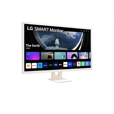 LG 31,5" 32SR50F-W FHD IPS HDMI/USB/Bluetooth/AirPlay smart monitor (Újszerű)