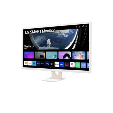 LG 31,5" 32SR50F-W FHD IPS HDMI/USB/Bluetooth/AirPlay smart monitor (Újszerű)