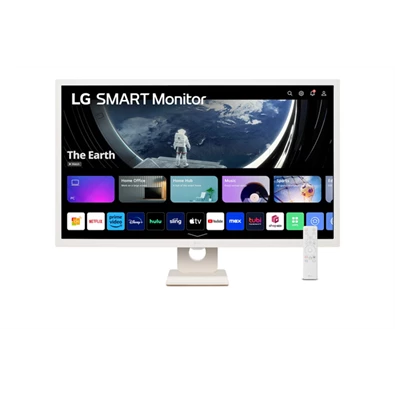 LG 31,5" 32SR50F-W FHD IPS HDMI/USB/Bluetooth/AirPlay smart monitor (Újszerű)