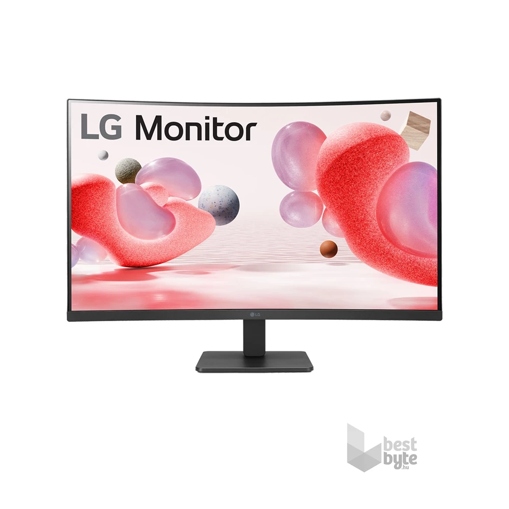 LG 31,5" 32MR50C-B FHD VA HDMI/VGA ívelt monitor