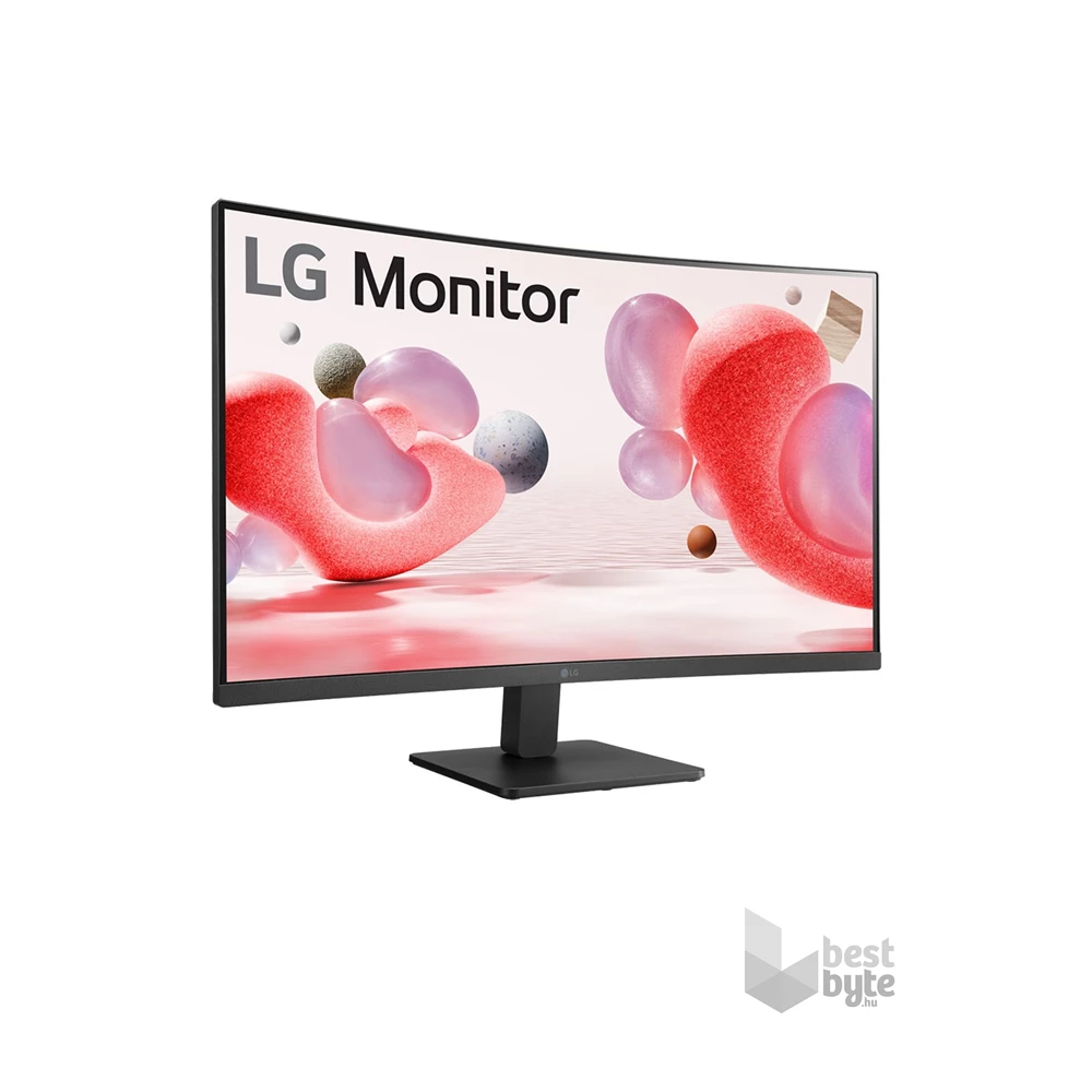 LG 31,5" 32MR50C-B FHD VA HDMI/VGA ívelt monitor