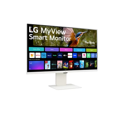 LG 31,5" 32SR85U-W UHD IPS HDMI/USB/Bluetooth/AirPlay smart monitor