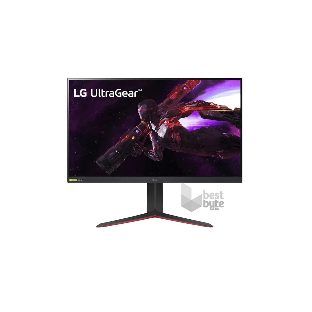 LG 32" 32GP850-B QHD Nano IPS 165Hz DP/HDMI/USB fekete gamer monitor