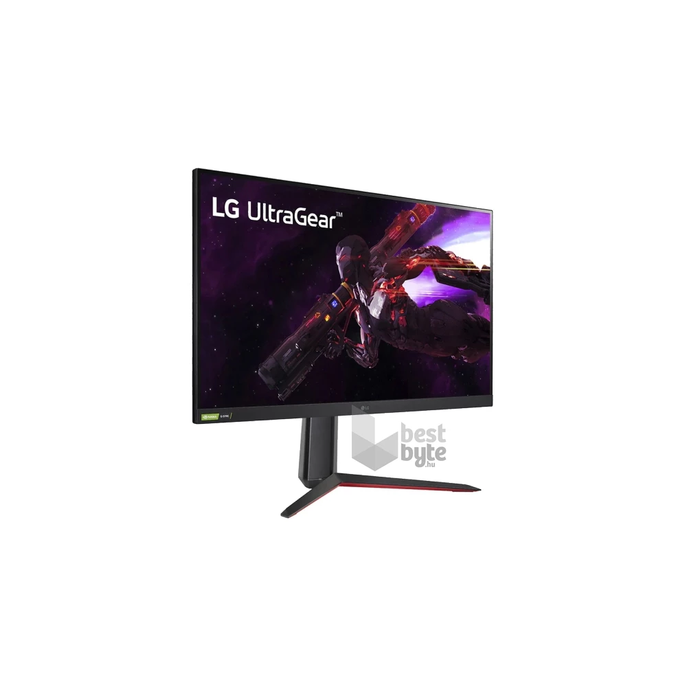 LG 32" 32GP850-B QHD Nano IPS 165Hz DP/HDMI/USB fekete gamer monitor