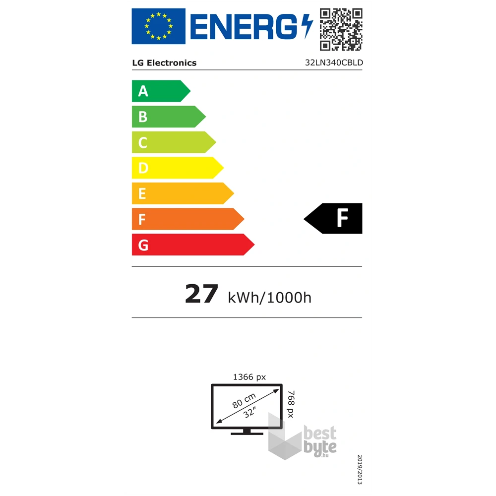 LG 32" 32LN340CBLD.AEU HD LED TV