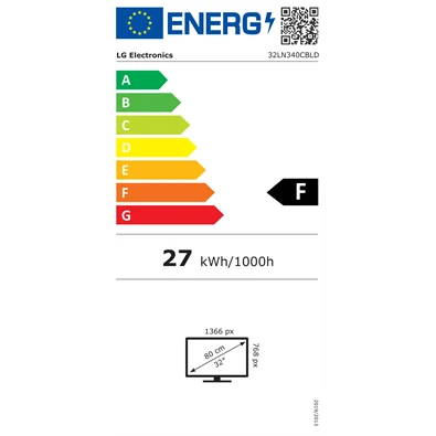 LG 32" 32LN340CBLD.AEU HD LED TV