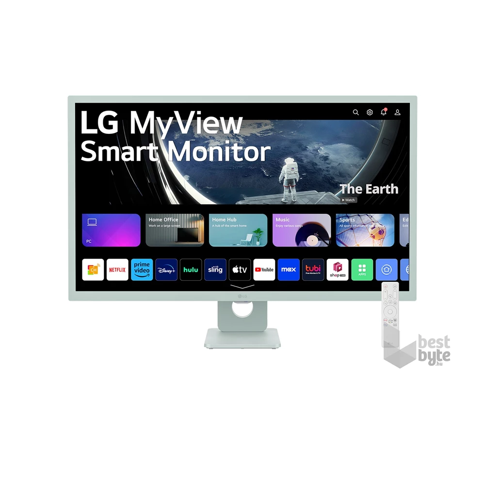 LG 32" 32SR50F-G.AEU My View FHD IPS HDMI/USB smart monitor