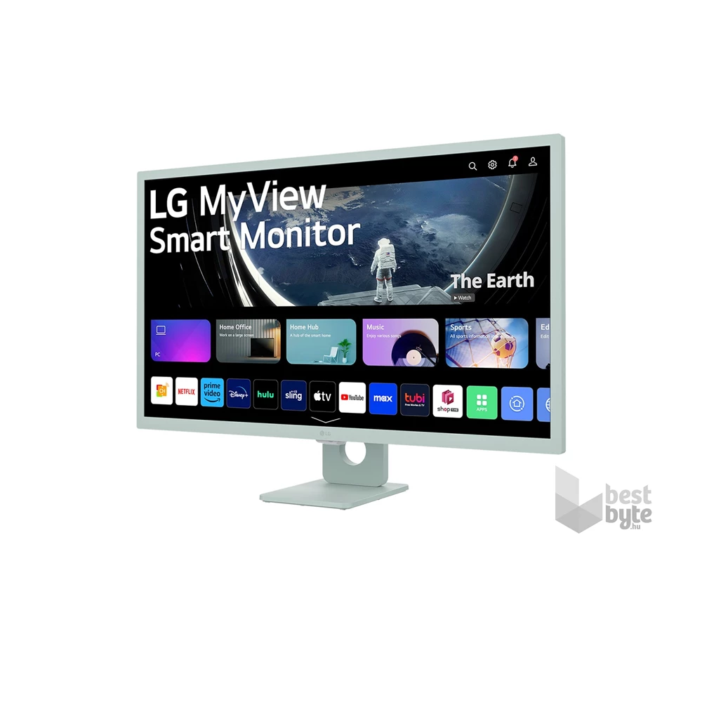 LG 32" 32SR50F-G.AEU My View FHD IPS HDMI/USB smart monitor