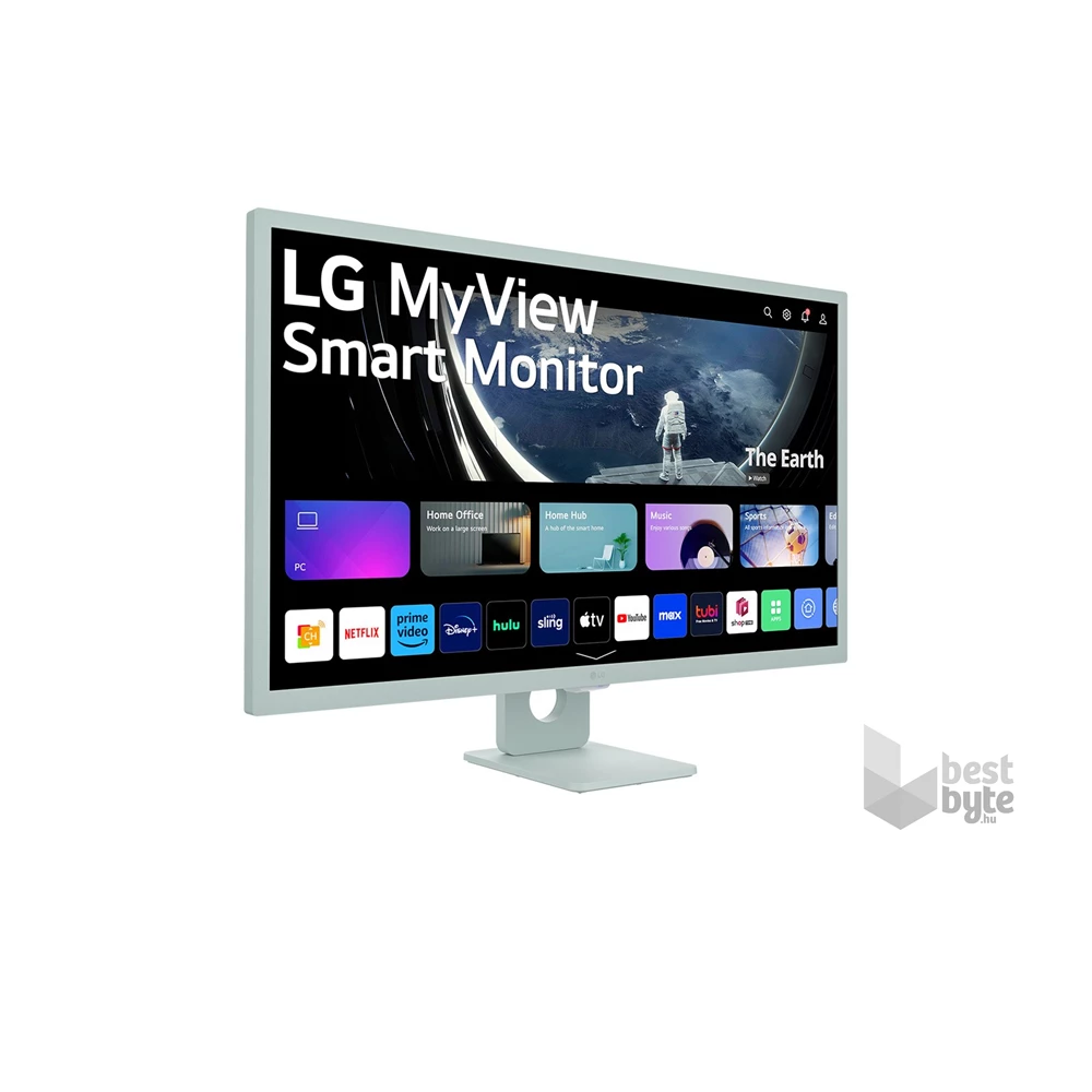LG 32" 32SR50F-G.AEU My View FHD IPS HDMI/USB smart monitor