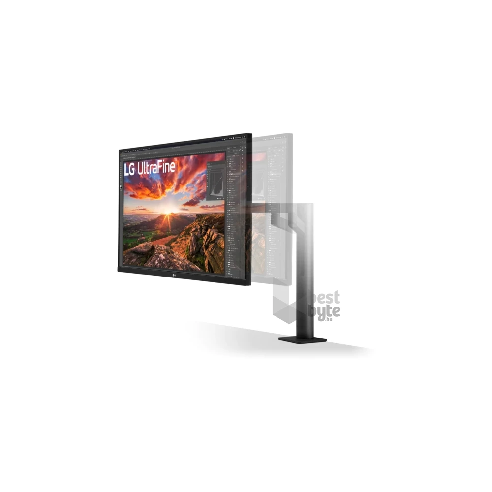 LG 32" 32UN880-B 4K UHD IPS DP/HDMI/USB fekete monitor