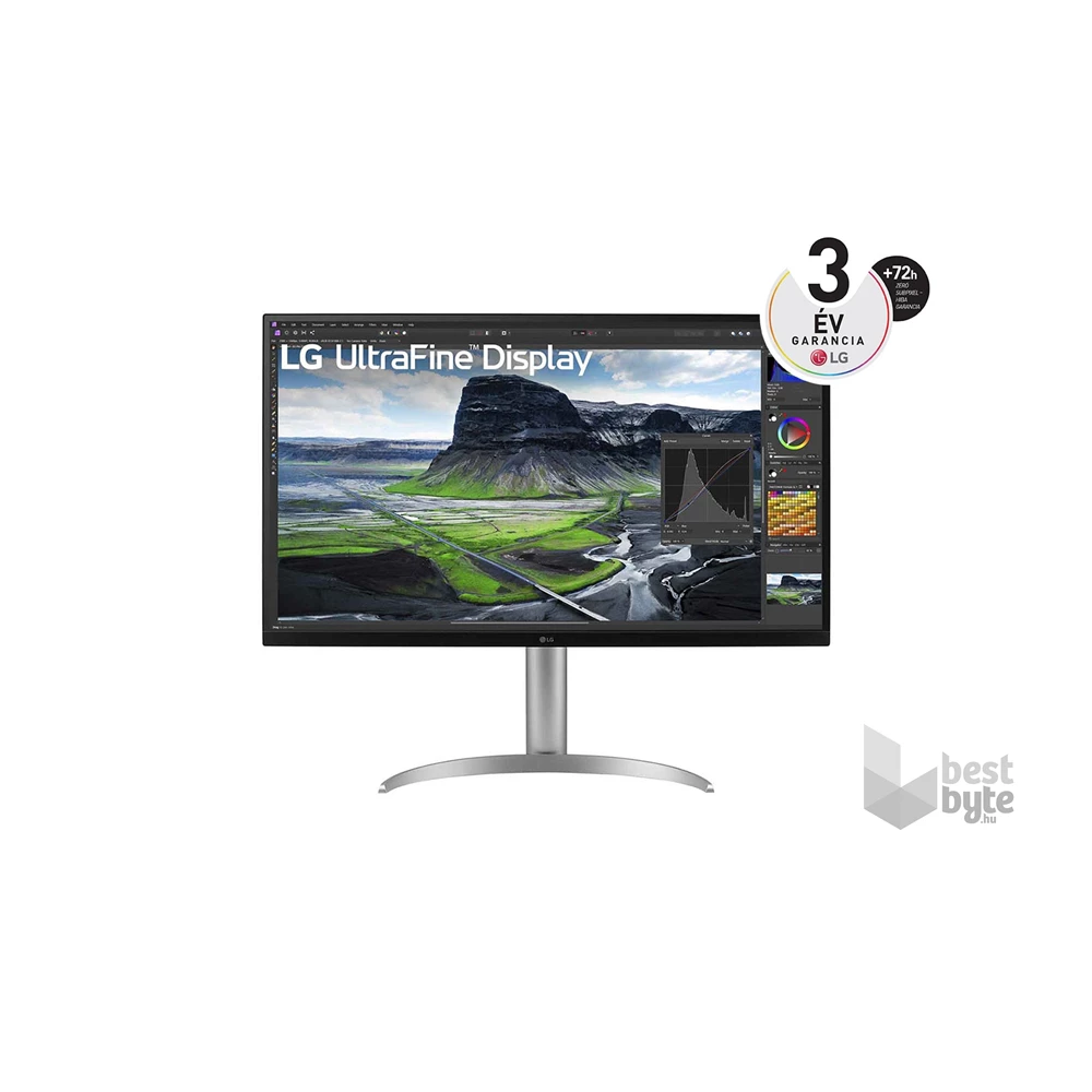 LG 32" 32UQ850V-W 4K UHD IPS HDMI/DP/USB-C monitor