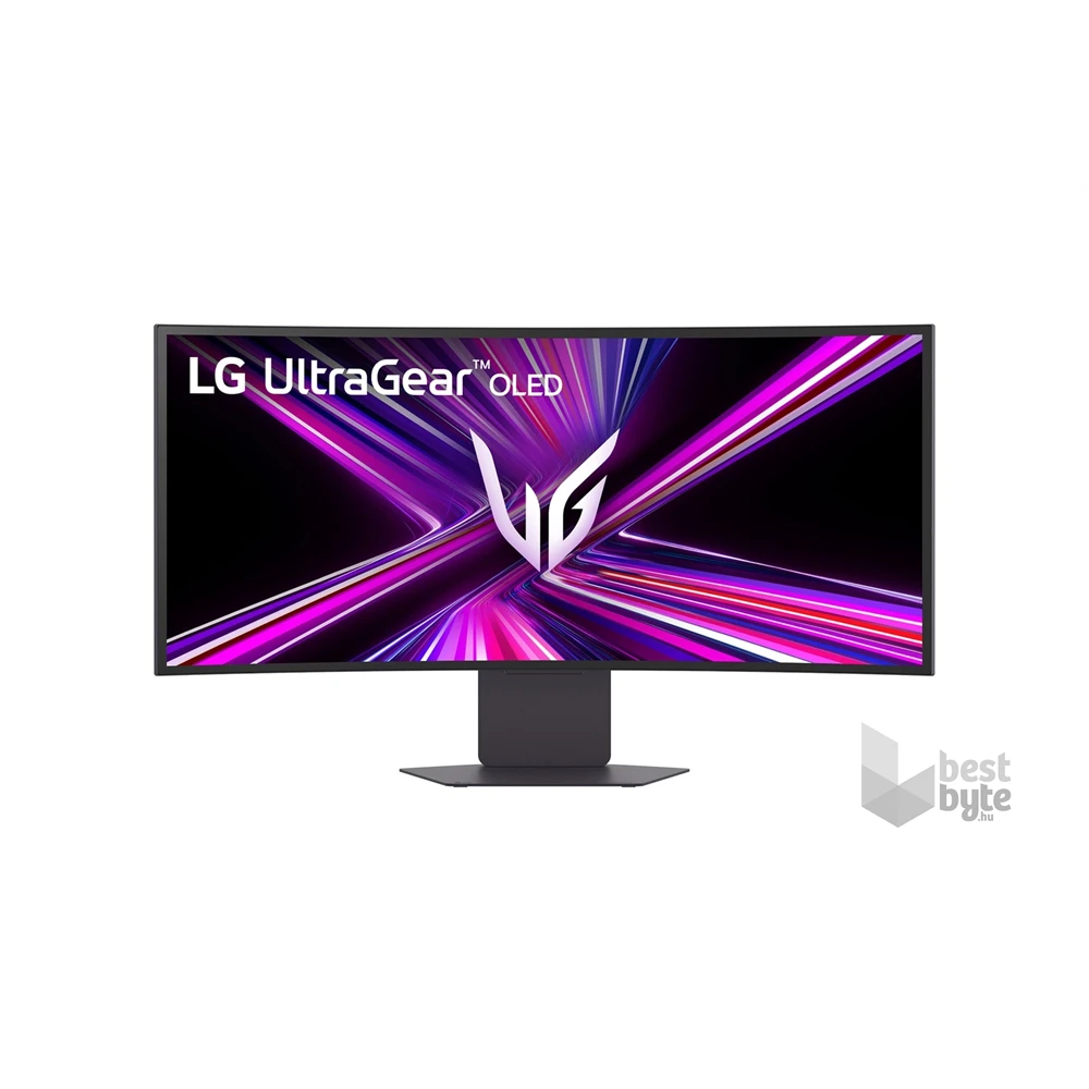 LG 34" 34GX900A-B.AEU WQHD OLED 240Hz HDMI/DP/USB/USB-C ívelt gamer monitor