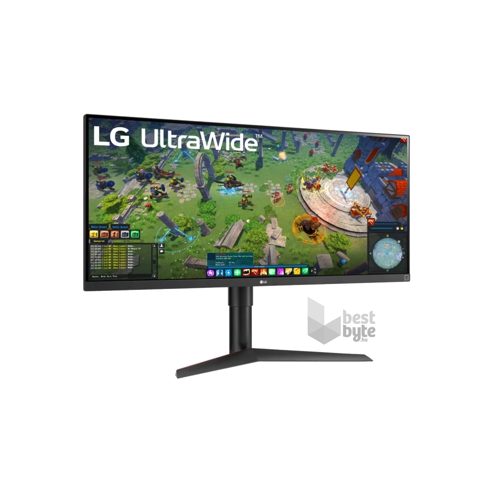 LG 34" 34WP65G-B UW-FHD IPS HDMI/DP fekete monitor