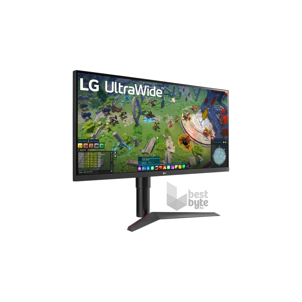 LG 34" 34WP65G-B UW-FHD IPS HDMI/DP fekete monitor
