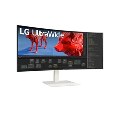 LG 37,5" 38WR85QC-W WQHD+ IPS 144Hz HDMI/DP/USB-C/USB/RJ45 ívelt monitor