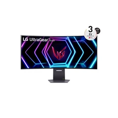 LG 39" 39GS95QE-B Ultragear UWQHD 240Hz HDMI/DP ívelt OLED gamer monitor