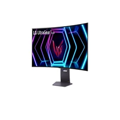 LG 39" 39GS95QE-B Ultragear UWQHD 240Hz HDMI/DP ívelt OLED gamer monitor