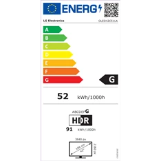 LG 42" OLED42C51LA 4K UHD AI Smart Gamer OLED evo TV