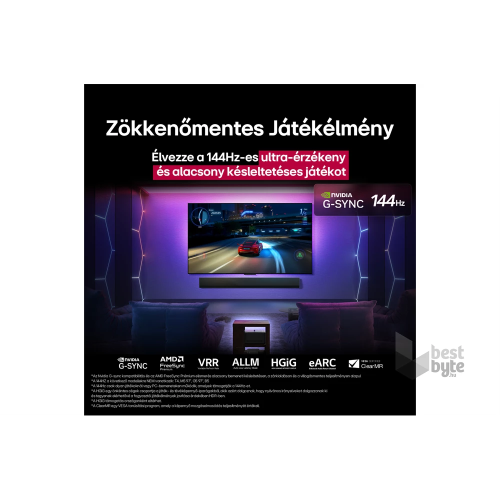 LG 42" OLED42C51LA 4K UHD AI Smart Gamer OLED evo TV