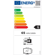 LG 43" 43UP80003LR 4K UHD Smart LED TV