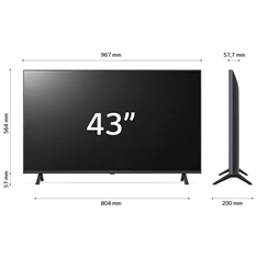 LG 43" 43UR78003LK 4K UHD Smart LED TV (Újracsomagolt)