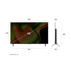 LG 48" OLED48B53LA 4K UHD AI Smart Gamer OLED TV