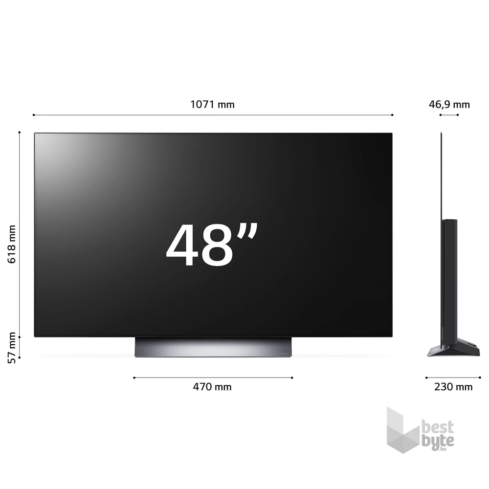 LG 48" OLED48C31LA 4K UHD OLED evo TV