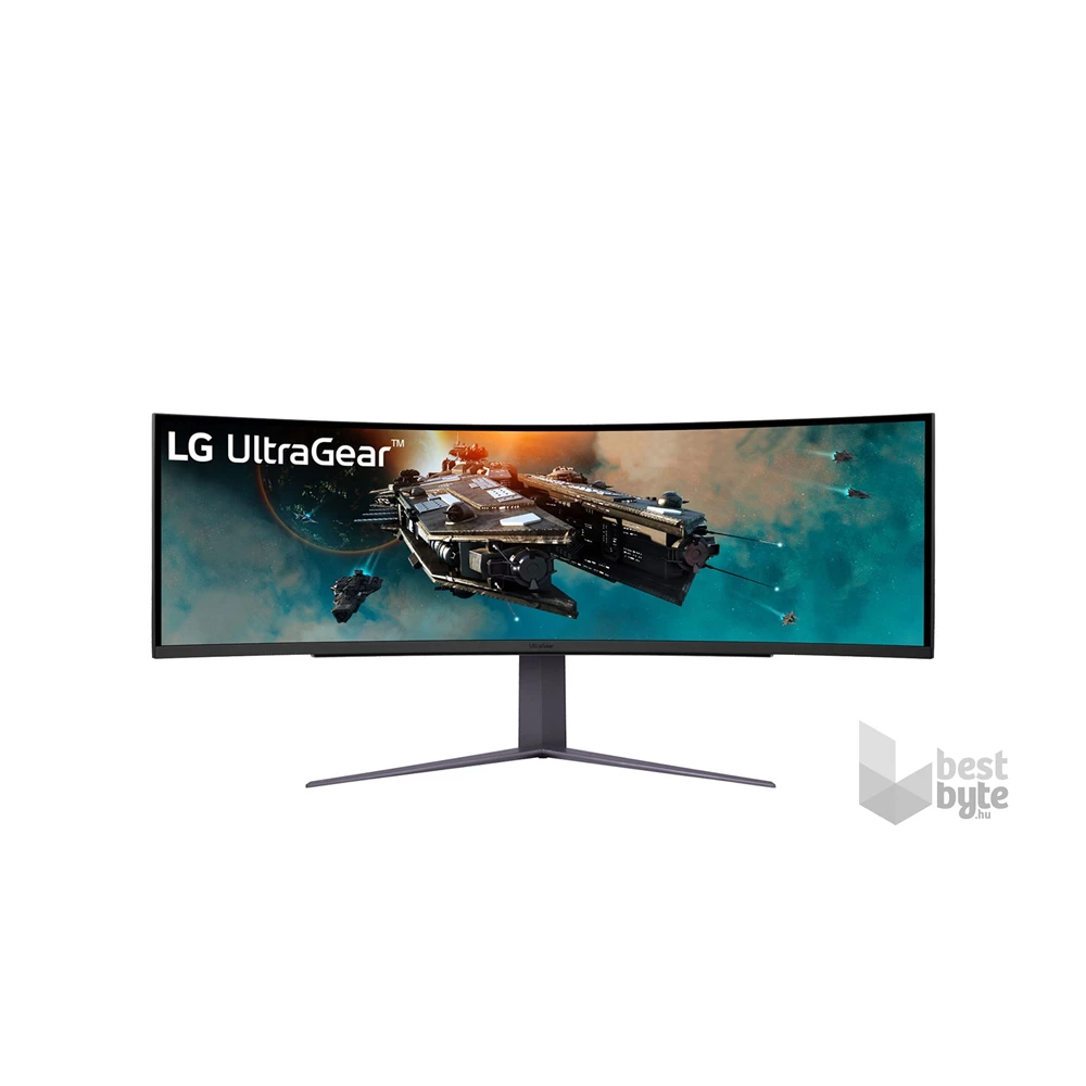 LG 49" 49GR85DC 5120x1440 VA 240Hz HDMI/DP/USB ívelt gamer monitor
