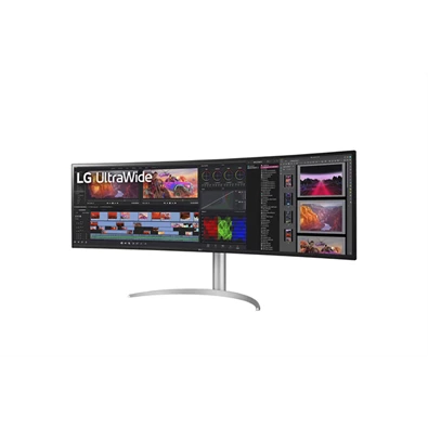 LG 49" 49WQ95C-W DQHD IPS 144Hz DP/HDMI/USB ívelt monitor