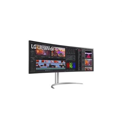 LG 49" 49WQ95C-W DQHD IPS 144Hz DP/HDMI/USB ívelt monitor