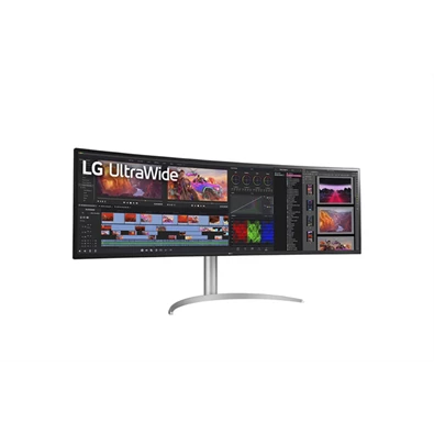 LG 49" 49WQ95C-W DQHD IPS 144Hz DP/HDMI/USB ívelt monitor