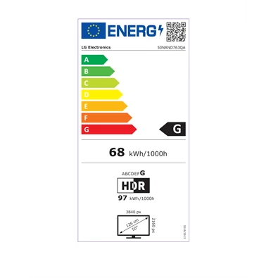 LG 50" 50NANO763QA 4K UHD NanoCell Smart LED TV