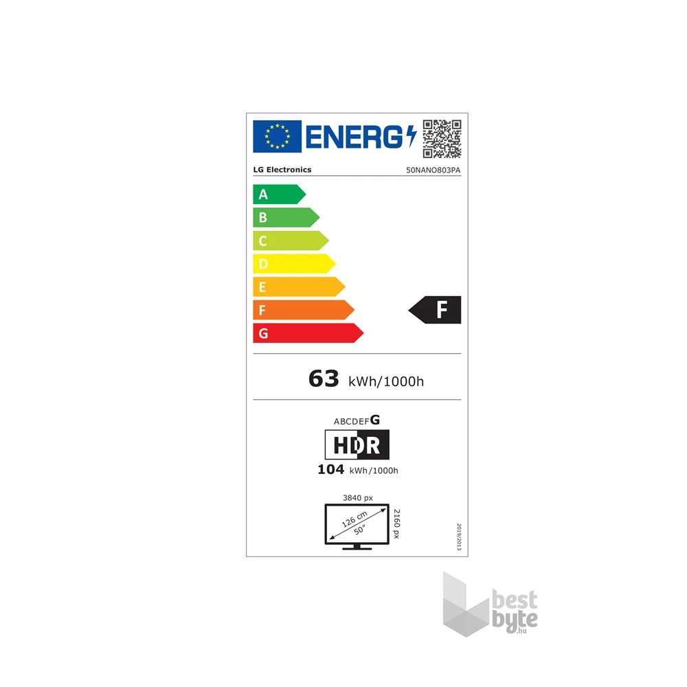 LG 50" 50NANO803PA 4K UHD Smart NanoCell LED TV (Újracsomagolt)