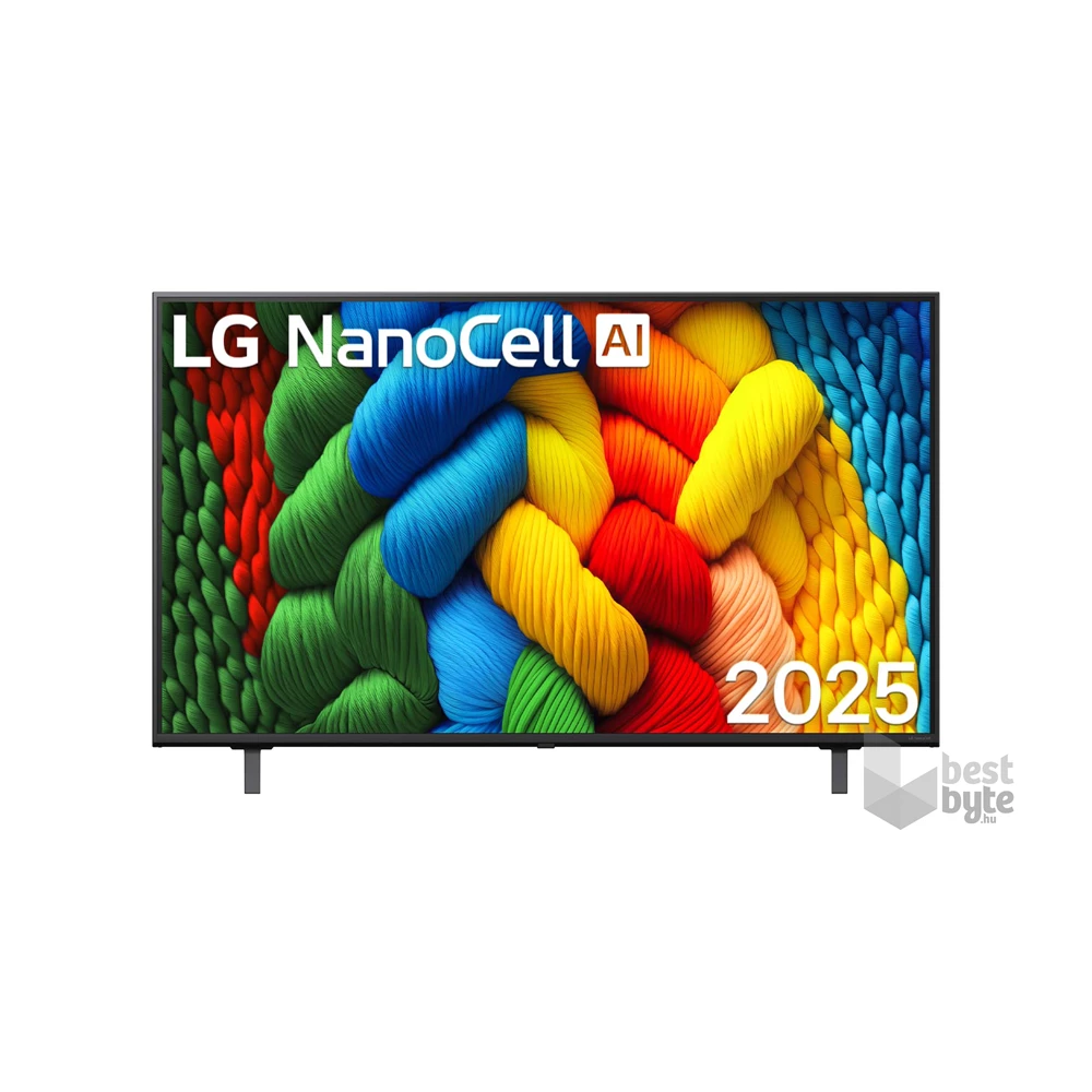 LG 50" 50NANO80A3B 4K UHD AI Smart NanoCell TV (Újracsomagolt)