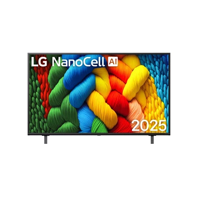 LG 50" 50NANO80A3B 4K UHD AI Smart NanoCell TV (Újracsomagolt)