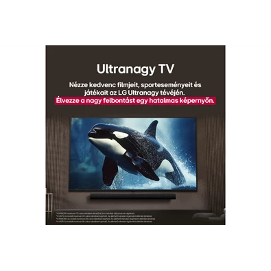 LG 50" 50NANO80A3B 4K UHD AI Smart NanoCell TV (Újracsomagolt)
