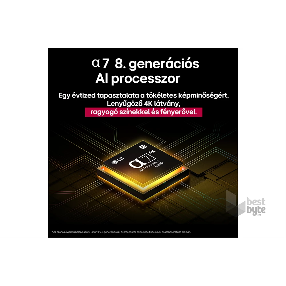 LG 50" 50NANO80A3B 4K UHD AI Smart NanoCell TV (Újracsomagolt)