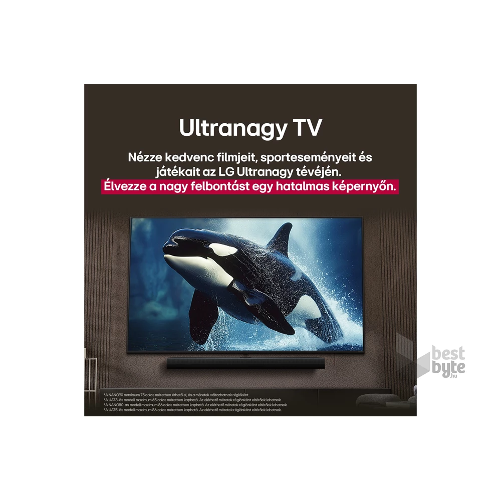 LG 50" 50UA73003LA 4K UHD AI Smart TV