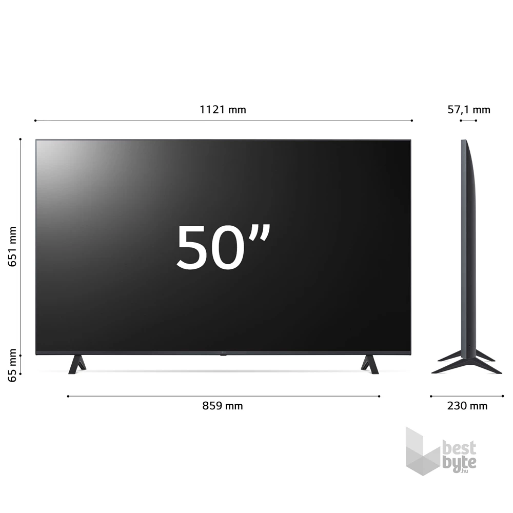 LG 50" 50UR78003LK 4K UHD Smart LED TV
