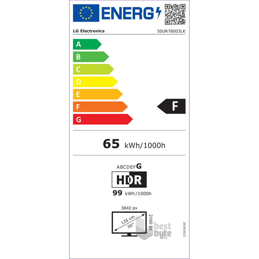 LG 50" 50UR78003LK 4K UHD Smart LED TV